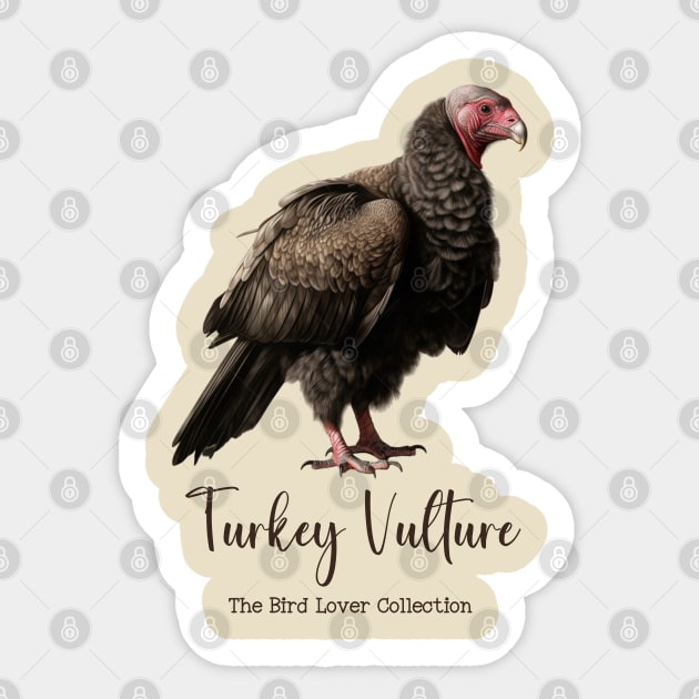 Turkey Vulture - The Bird Lover Collection Sticker by goodoldvintage
